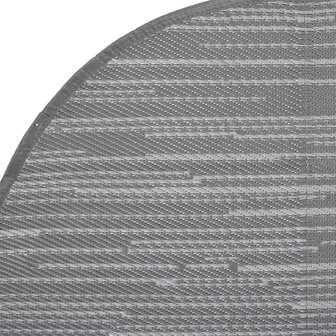 Buitenkleed ARAKIL &Oslash;160 cm polypropeen grijs 4