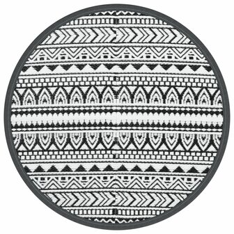 Buitenkleed ARAKIL &Oslash;160 cm polypropeen zwart 2
