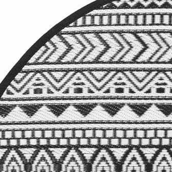 Buitenkleed ARAKIL &Oslash;160 cm polypropeen zwart 4