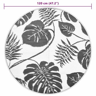 Buitenkleed ARAKIL &Oslash;120 cm polypropeen groen 6