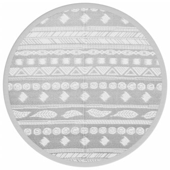 Buitenkleed ARAKIL &Oslash;120 cm PP grijs 2