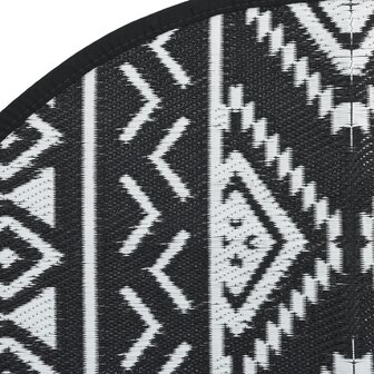 Buitenkleed ARAKIL &Oslash;160 cm polypropeen zwart 5