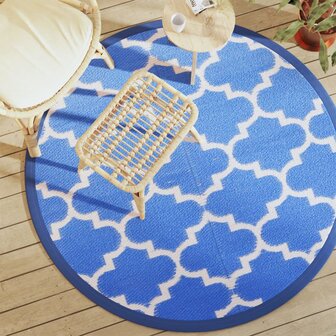 Buitenkleed ARAKIL &Oslash;160 cm polypropeen blauw 1