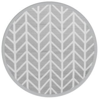 Buitenkleed ARAKIL &Oslash;160 cm polypropeen grijs 2