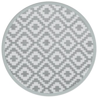 Buitenkleed ARAKIL &Oslash;120 cm polypropeen grijs 2