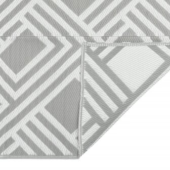 Buitenkleed ARAKIL 80x150 cm PP grijs 4