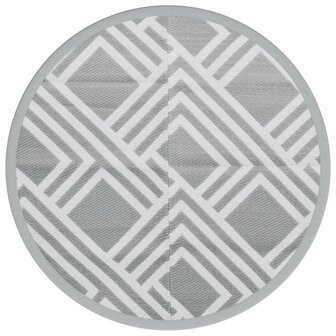 Buitenkleed ARAKIL &Oslash;120 cm polypropeen grijs 2