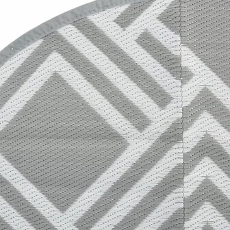 Buitenkleed ARAKIL &Oslash;120 cm polypropeen grijs 4