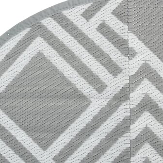 Buitenkleed ARAKIL &Oslash;160 cm polypropeen grijs 5