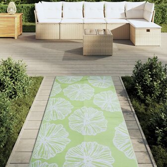 Buitenkleed ARAKIL 80x250 cm polypropeen groen 3