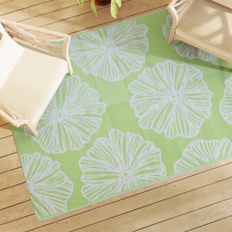 Buitenkleed ARAKIL 140x200 cm polypropeen groen 1