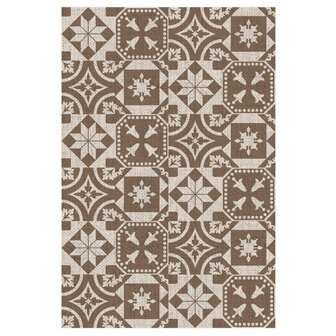 Esschert Design Buitenkleed Portugese tegels 182x122 cm 1
