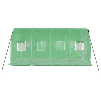Tuinkas met stalen frame 8 m&sup2; 4x2x2 m 5