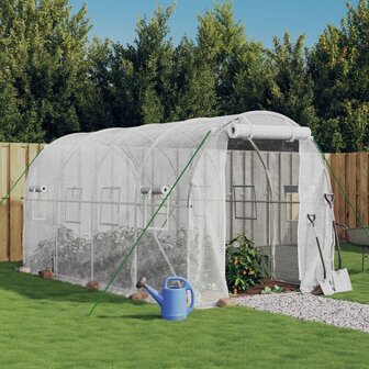 Tuinkas met stalen frame 8 m&sup2; 4x2x2 m 1