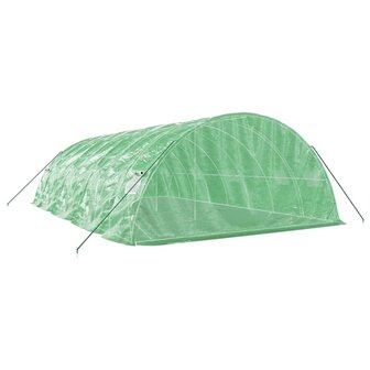 Tuinkas met stalen frame 40 m&sup2; 8x5x2,3 m groen 6
