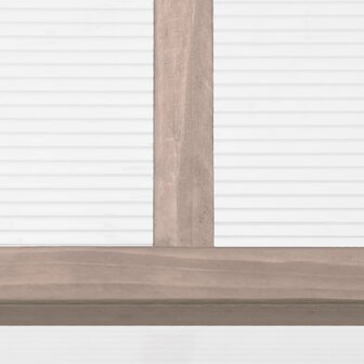 Broeikas 110x58,5x39 cm vurenhout grijs 6
