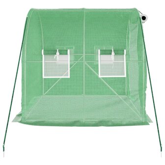 Tuinkas met stalen frame 4 m&sup2; 2x2x2 m 5