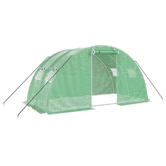 Tuinkas met stalen frame 8 m&sup2; 4x2x2 m 2