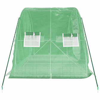 Tuinkas met stalen frame 10 m&sup2; 5x2x2,3 m 5