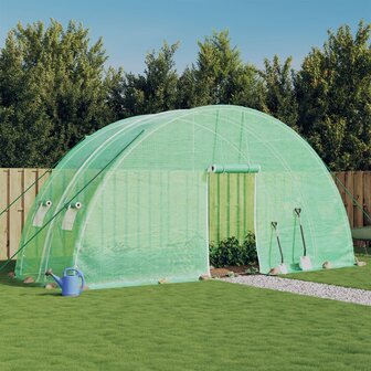Tuinkas met stalen frame 12 m&sup2; 6x2x2,85 m 1