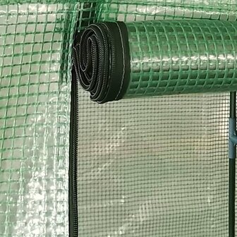 Kas met stalen frame 0,5 m&sup2; 1x0,5x1,9 m 6