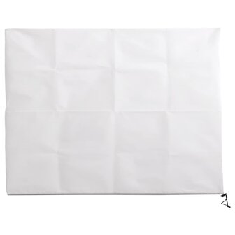 Plantenhoezen met ritssluiting 2 st 70 g/m&sup2; 3,93x3 m 3