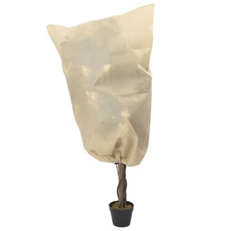 Plantenhoezen met trekkoord 12 st 70 g/m&sup2; 0,8x1,2 m 2