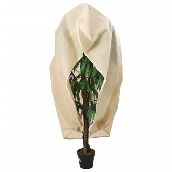 Plantenhoezen met ritssluiting 10 st 70 g/m&sup2; 3,14x2,5 m 2