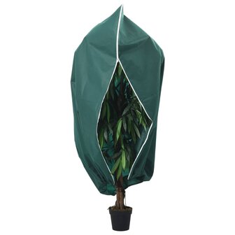 Plantenhoezen met ritssluiting 70 g/m&sup2; 3,93x3,5 m 1