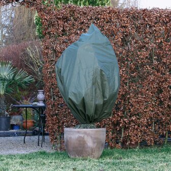 Nature Wintervliesdoekhoezen 3 st 50 g/m&sup2; 100x50 cm groen 1