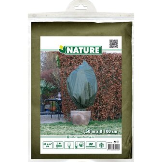 Nature Wintervliesdoekhoezen 3 st 50 g/m&sup2; 100x50 cm groen 4