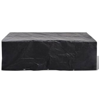 Tuinmeubelhoezen poly rattan 2 st 8-persoons 300x140 cm 3
