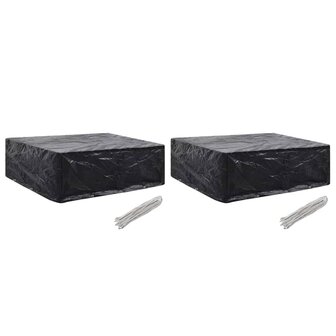 Tuinmeubelhoezen 2 st 8 ogen 250x210x90 cm 1