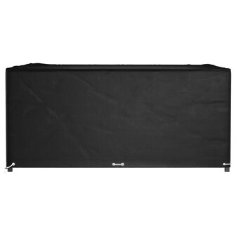 Tuinmeubelhoezen met 16 oogjes 2 st vierkant 205x205x90 cm 3