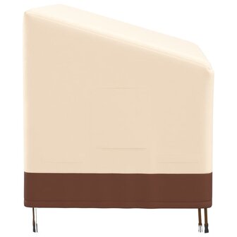 Tuinhoes 3-zitsbank 600D 159x84x56/81 cm oxford beige 4