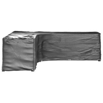 Tuinmeubelhoezen L-vormig 2 st 20 oogjes 300x300x90 cm 3