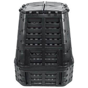 Compostbak 740 L 93,3x93,3x113 cm zwart 3