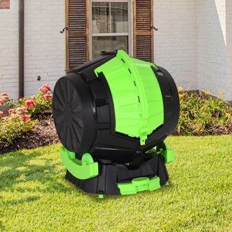 Trommelcomposter 49,5x44,5x57 cm 50 L 1