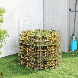 Compostbak &Oslash;100x100 cm gegalvaniseerd staal 1