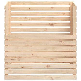 Compostbak 100x100x102 cm massief grenenhout 5