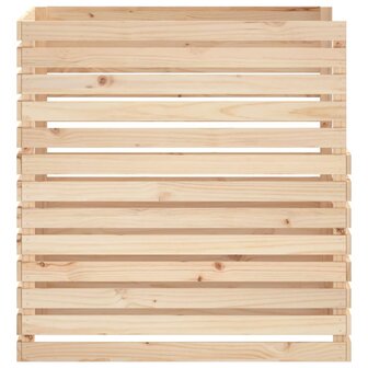 Compostbak 100x100x102 cm massief grenenhout 6