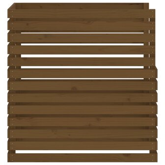 Compostbak 100x100x102 cm massief grenenhout honingbruin 6