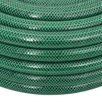 Tuinslang met koppelingsset 0,75&amp;apos;&amp;apos; 50 m PVC groen 4