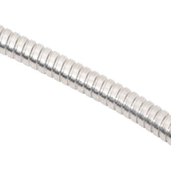 Tuinslang met sproeikop 0,6&amp;apos;&amp;apos; 7,5 m roestvrij staal zilverkleur 4