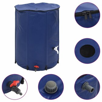 Watertank met kraan opvouwbaar 750 L PVC 2