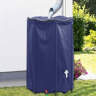 Watertank met kraan opvouwbaar 1000 L PVC 1