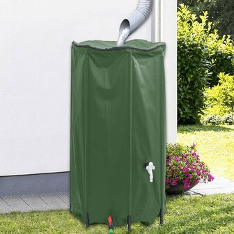 Watertank met kraan opvouwbaar 380 L PVC 1