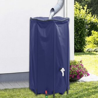 Watertank met kraan opvouwbaar 380 L PVC 1