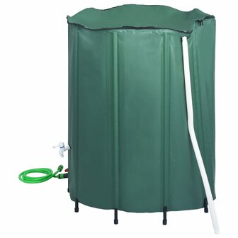 Regenton inklapbaar met tap 1000 L 4