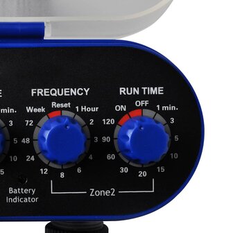 Elektrische Irrigatie watertimer (2 uitgangen) 6